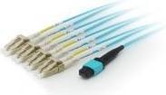 Immagine prodotto equip Cavo di toppa della fibra del tronco MTP/LC OM4 M/M (CAT8.1, 10 m)
