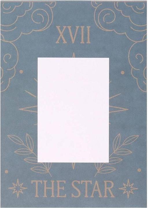 Produktbild Something Different Tarot Halskette und Karte The Star Edelstahl Karton (100% synthetisches Material)