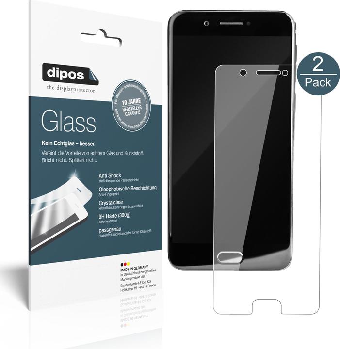 Actual product image Dipos Screen Protector Anti-Shock (2 Piece, Yota Yotaphone 3)