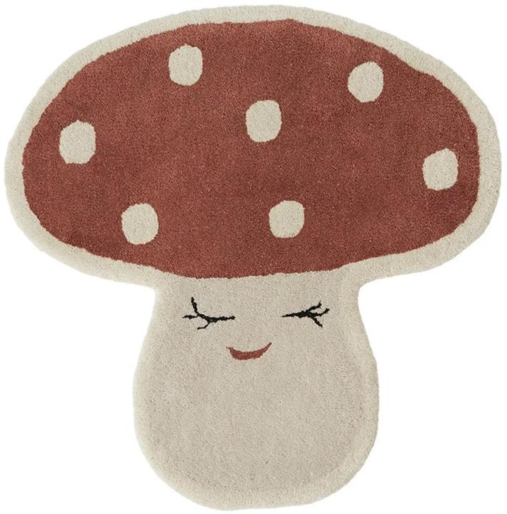 Image du produit Oyoy Tapis décoratif Malle Mushroom 75 x 77 cm (75 x 77 cm)
