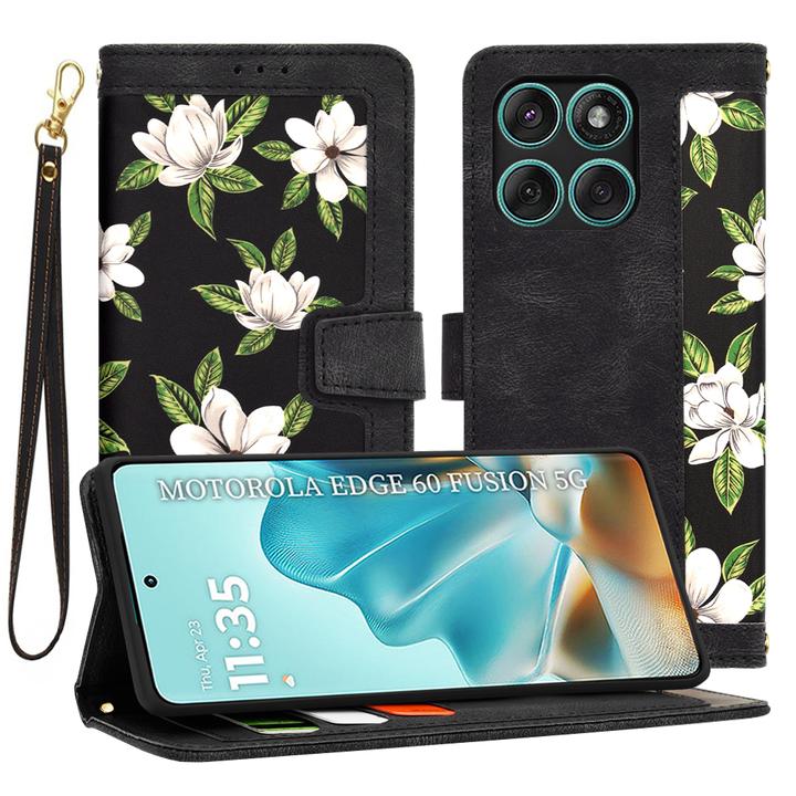Actual product image Techsuit - FlipCraft - Motorola Edge 60 Fusion - Flowers of the Dawn (Motorola Edge)