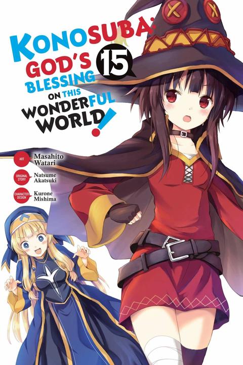 Immagine prodotto Konosuba: God's Blessing on This Wonderful World!, Vol. 15 (manga) (Inglese, Natsume Akatsuki, Masahito Watari, 2023)