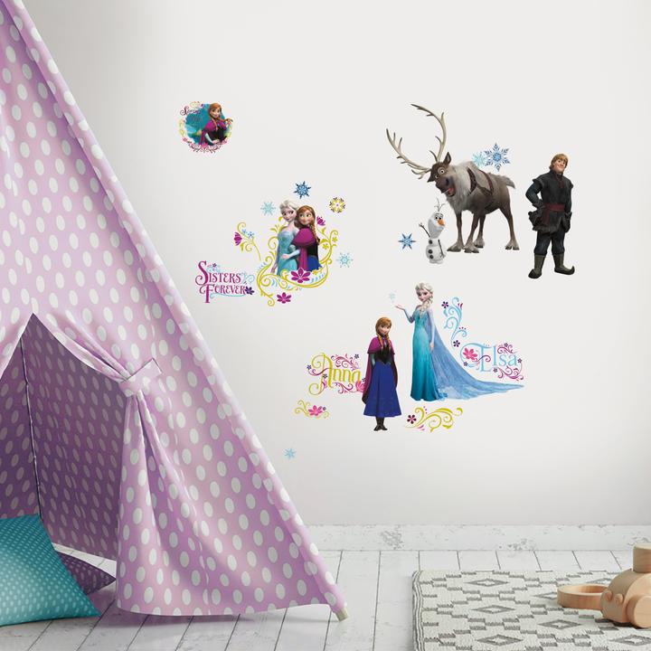 Actual product image Roommates RM - DISNEY Frozen glittery