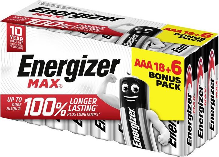 Energizer Max (24 pcs., AAA)