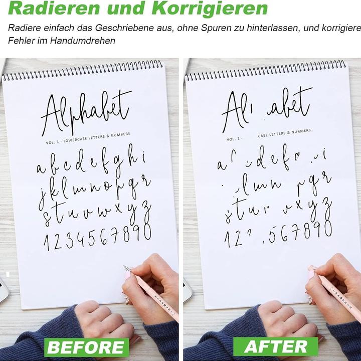 Actual product image The Toy Company 5 Stück Radierbare Gel-Stifte – Hase, Schwein, Panda & Co. (5 x)