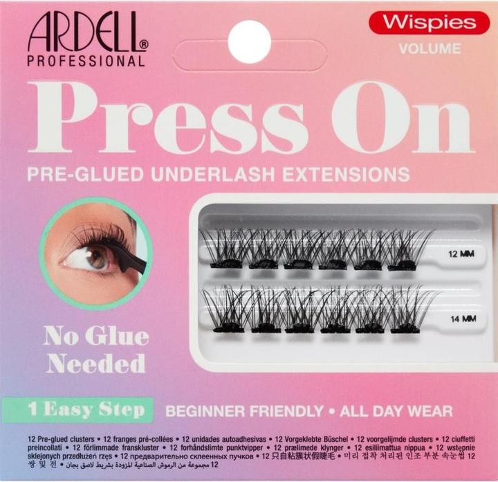 Actual product image Ardell Press On Wispies Volume 12 Stk (Artificial eyelashes)