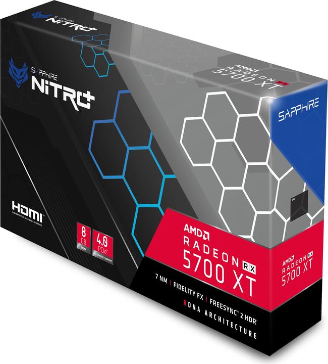 Immagine prodotto Sapphire Nitro+ Radeon RX 5700 XT (8 GB)