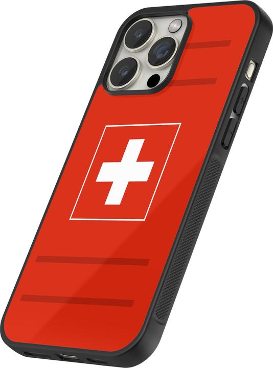 Immagine prodotto PhoneLook Coperchio in silicone nero Euro 2020 Svizzera (Apple iPhone 14 Pro)