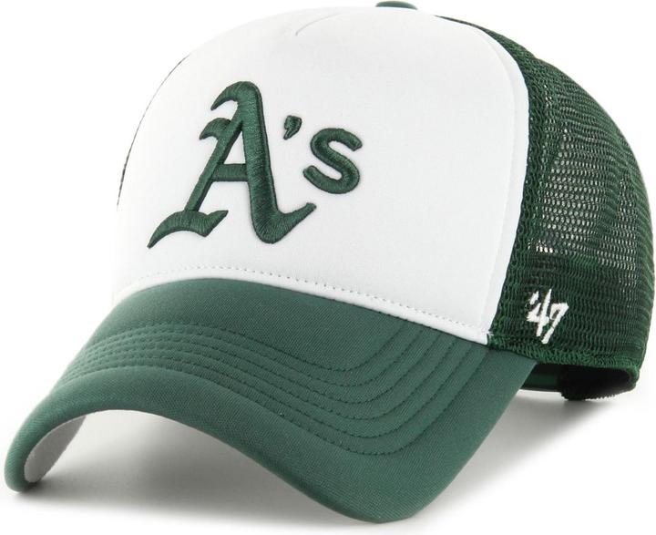 47 Brand Mesh Trucker Cap - TRI FOAM Oakland Athletics