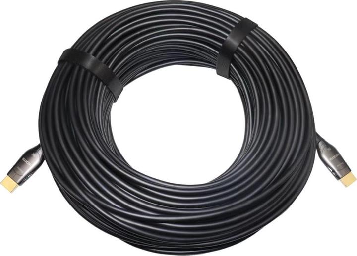 Image du produit Audiolab Câble HDMI fibre optique 8K/60Hz, 20m, noir (20 m, HDMI)