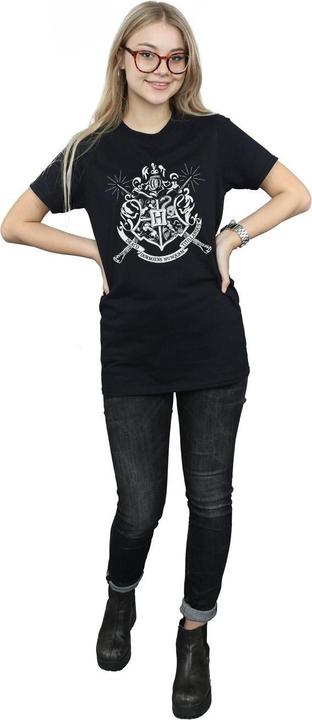 Produktbild Hogwarts Badge Wands TShirt (L)