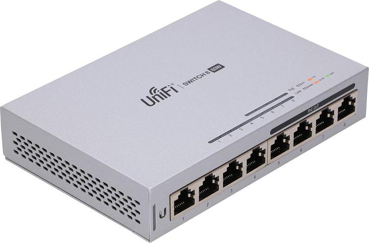 Actual product image Ubiquiti Unifi Switch US-8-60W-5 Set:8 Port (8 Ports)
