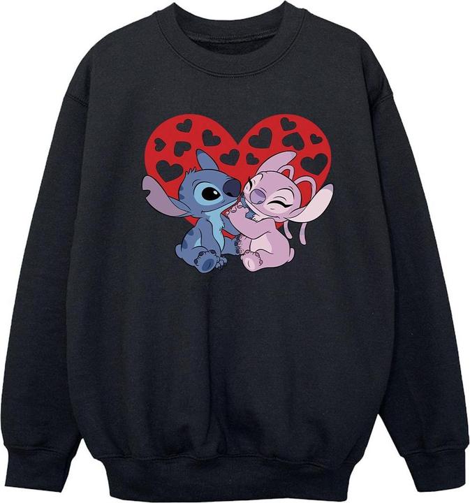 Disney Lilo & Stitch Hearts Sweatshirt Mädchen