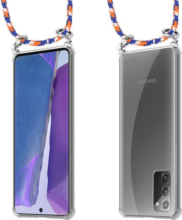 Produktbild Cadorabo TPU Handy Kette SILBER Cover
