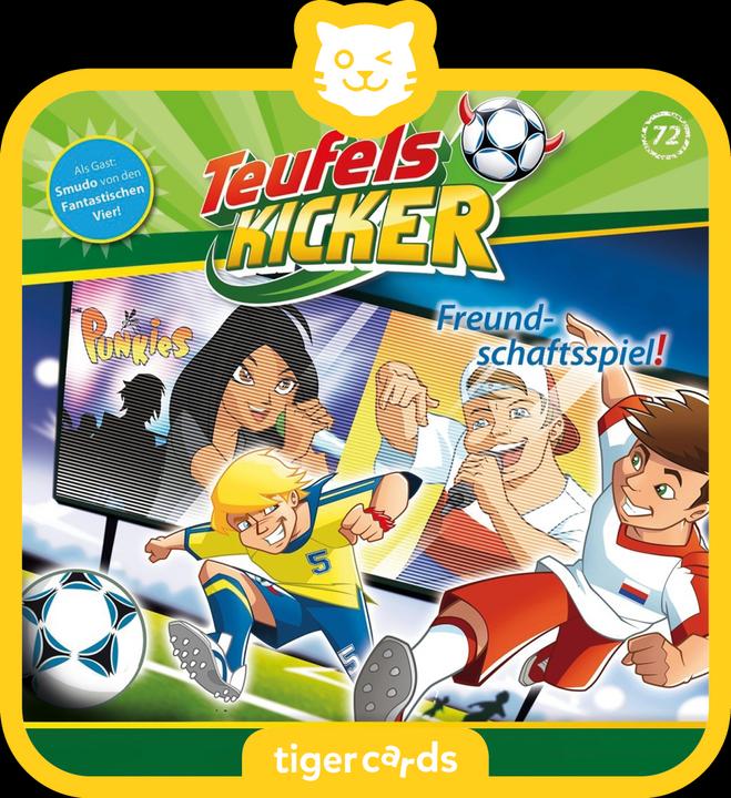 Actual product image Tigermedia Tigercard Teufelskicker friendly match (German)