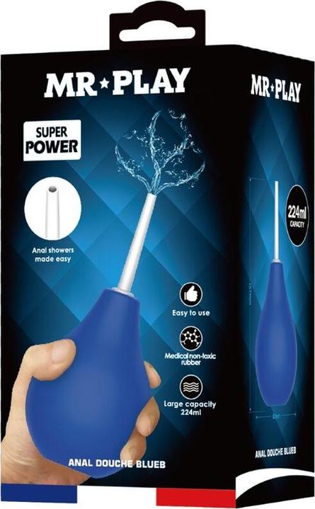 Actual product image Mr. Play Mr Play - Powerful Vibrator With Remote Control, Anal Plug, Black
