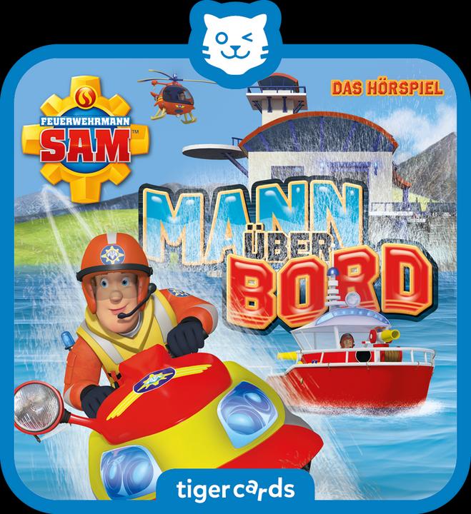 Produktbild Tigermedia Tigercard Feuerwehrmann Sam Mann über Bord (Deutsch)