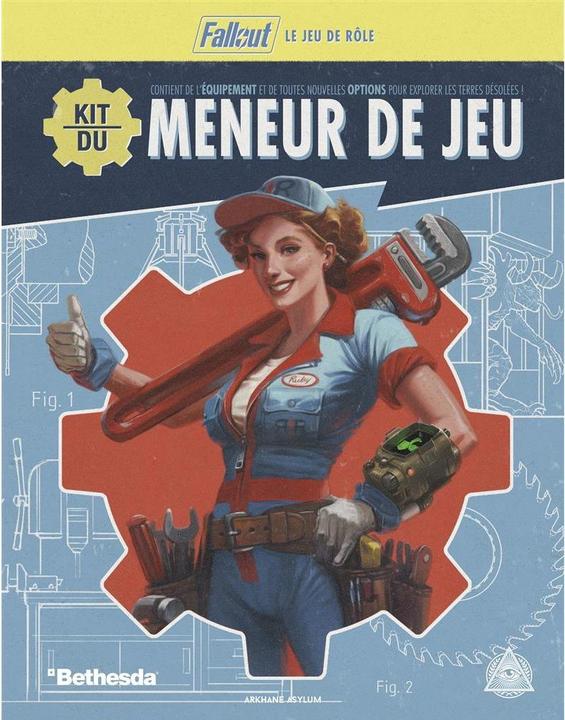 Produktbild Arkhane Asylum Fallout : Le Jeu de Rôle - Kit du Meneur de jeu (Französisch)