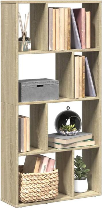 Produktbild VidaXL Bücherregal Raumteiler Standregal Aktenregal Büroregal Regal Sonoma-Eiche (60 x 20 x 120 cm)