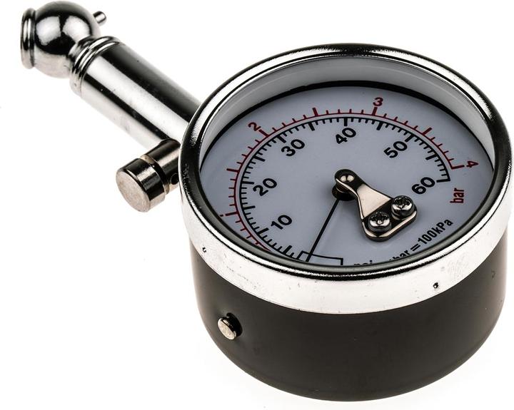 Immagine prodotto Rs Pro Manometro per pneumatici, tipo a quadrante, 60psi