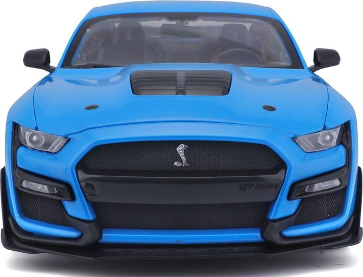 Actual product image Maisto Mustang Shelby GT500 2020 1/18 blue