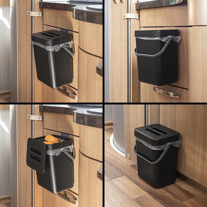 Image du produit ProPlus Abfalleimer mit Deckel 5L für Wohnwagen/Wohnmobil (5 l)