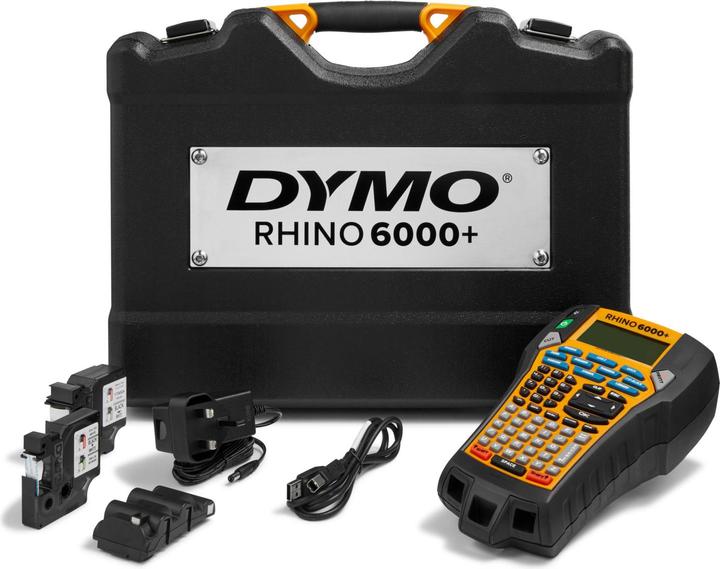 Produktbild Dymo Rhino 6000+ im stabilen Hartschalenkoffer ABC UK