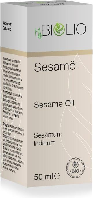 Actual product image MyBiolio Sesame oil (Body oil, 50 ml)