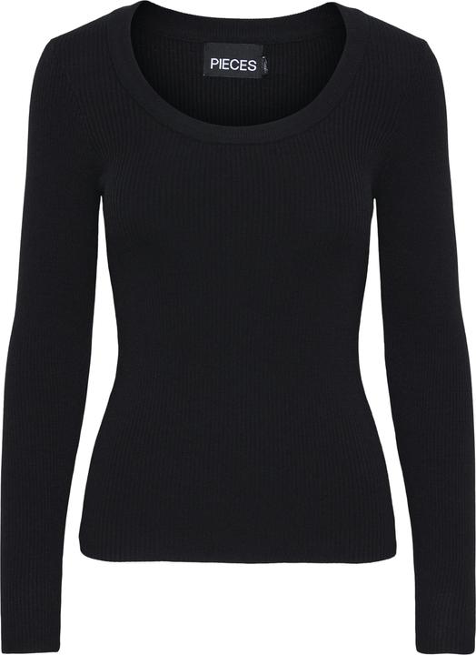 Pieces Pcmira Ls U-Neck Knit Noos Bc