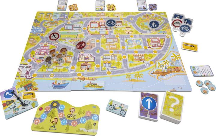 Actual product image Selecta Spielzeug I'm learning the traffic game (German)