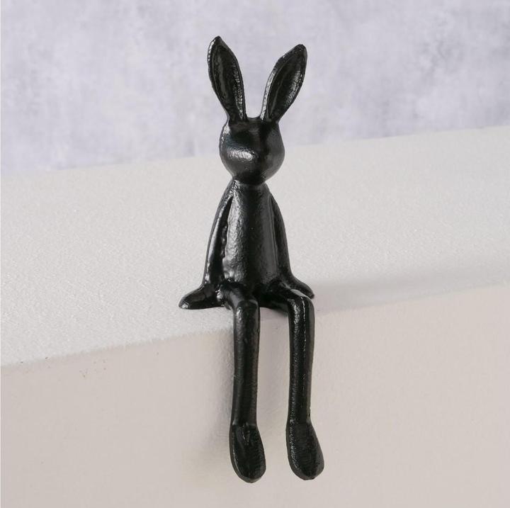 Produktbild Boltze Home Boltze Hase Kani Schwarz, Verpackungseinheit: 1 Stück (1 x)