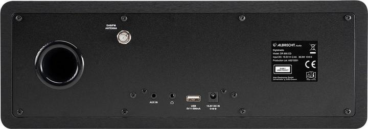 Actual product image Albrecht DR 895 CD (DAB+, Web radio, VHF, Bluetooth, Wi-Fi)