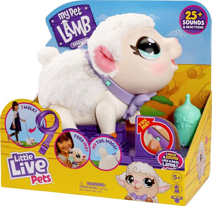 Actual product image Moose Little Live Pets Snowie