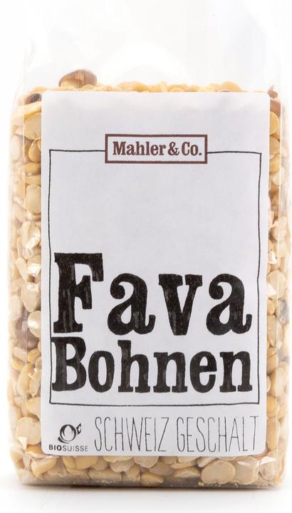 Mahler & Co. Shelled fava beans from Switzerland
