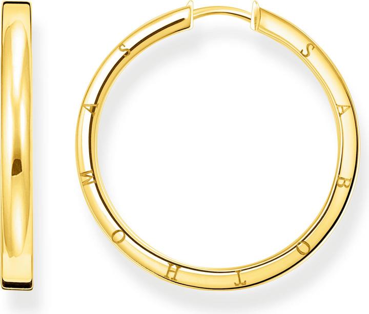 Produktbild Thomas Sabo Creolen Gross Gold (925 Sterlingsilber, 750 Gelbgold Vergoldung)