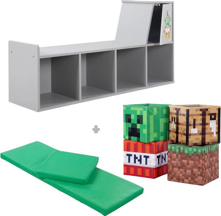 Image du produit Phoenix Banc/étagère de lecture Minecraft