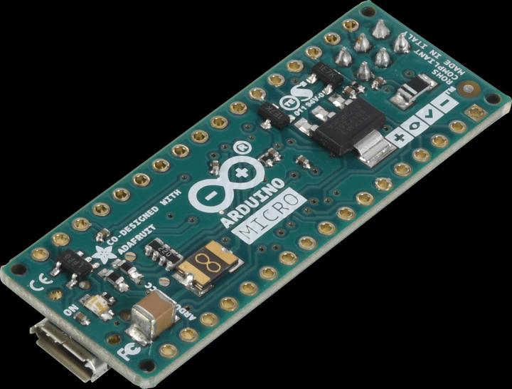 Actual product image Arduino Microcontrollerboard, Micro without connector ATmega32u4