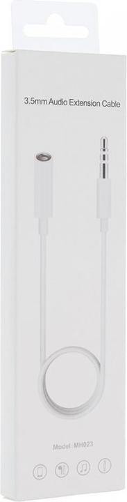 Immagine prodotto PowerGuard Cavo di prolunga per cuffie jack audio da 3,5 mm a 3 poli da 1 m (1 m, Connettore da 3,5 mm (AUX))