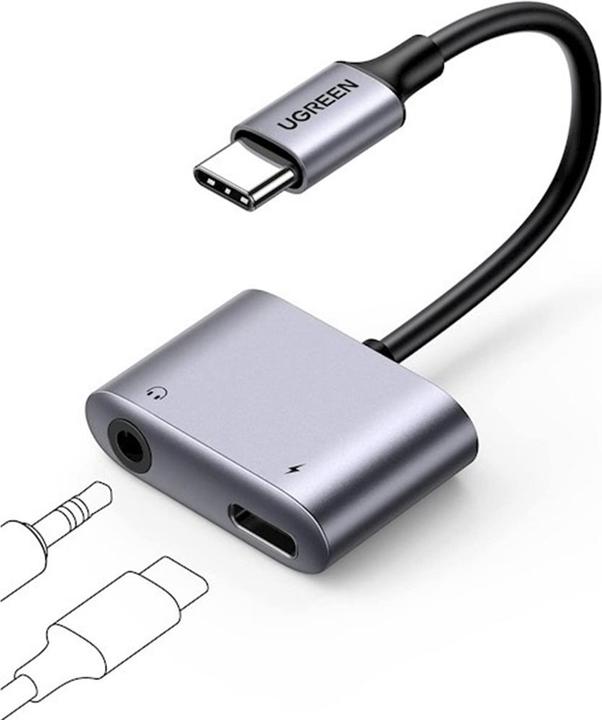 Actual product image Ugreen Headphone Adapter (USB Type C, 3.5mm jack)