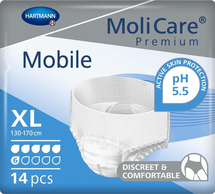 Actual product image MoliCare Mobile 6 Incontinence Pants (14 x, XL)
