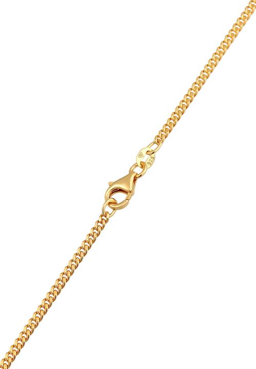 Actual product image Kuzzoi Necklace rhombus enamel geo style 925 silver (925 sterling silver, Enamel, 55 cm)