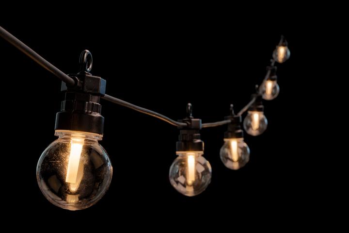 Image du produit Interio NOSTALGIC II Light schwarz ind./outd L3m (3 m)