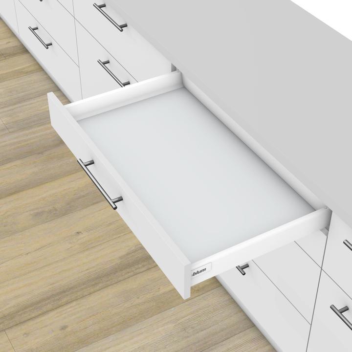 Produktbild Blum Tandembox antaro N 30kg 500mm Vollauszug Möbeldämpfer-Blumotion grau