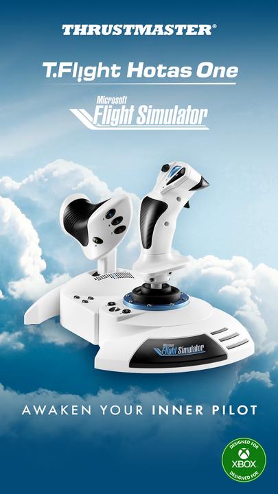 Actual product image Thrustmaster T. Flight Hotas One MSFS Special Edition (Xbox Series S, Windows, Xbox One S, Xbox One X, Xbox Series X)