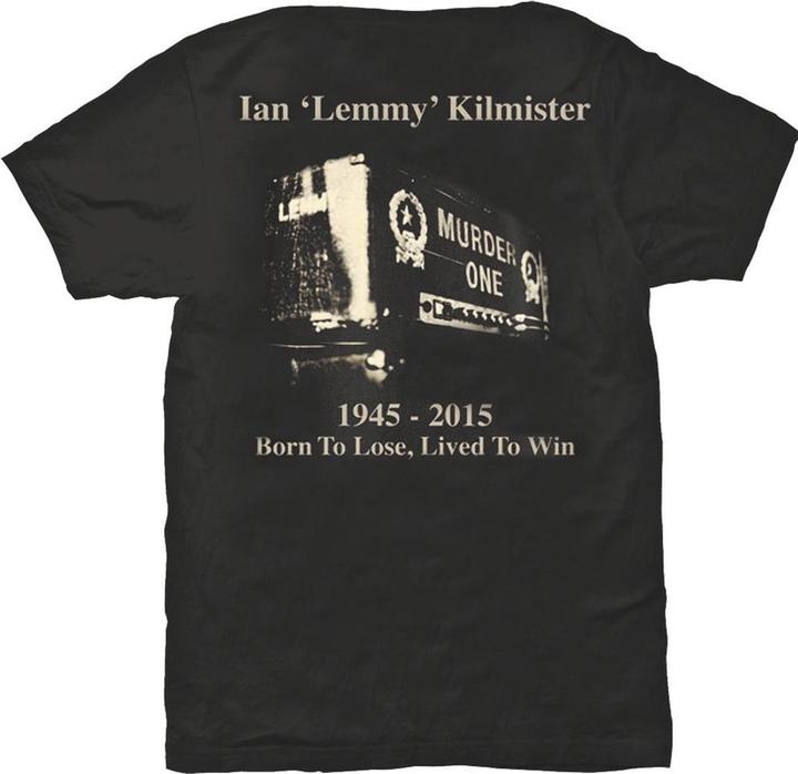 Produktbild Lemmy Lived To Win TShirt (M)