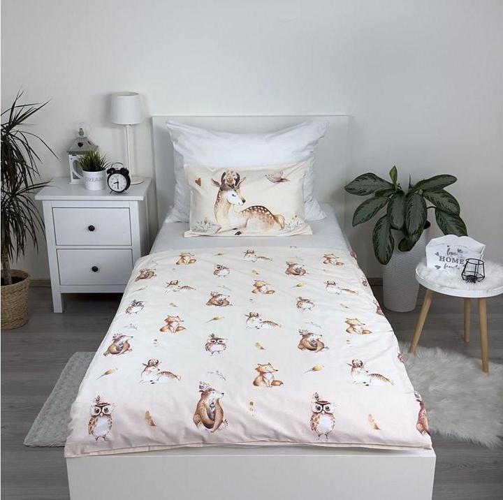 Actual product image Jerry Baby bed linen forest animals
