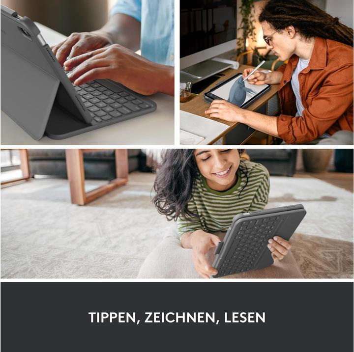 Produktbild Logitech Slim Folio (CH, iPad 10.9 (2022))