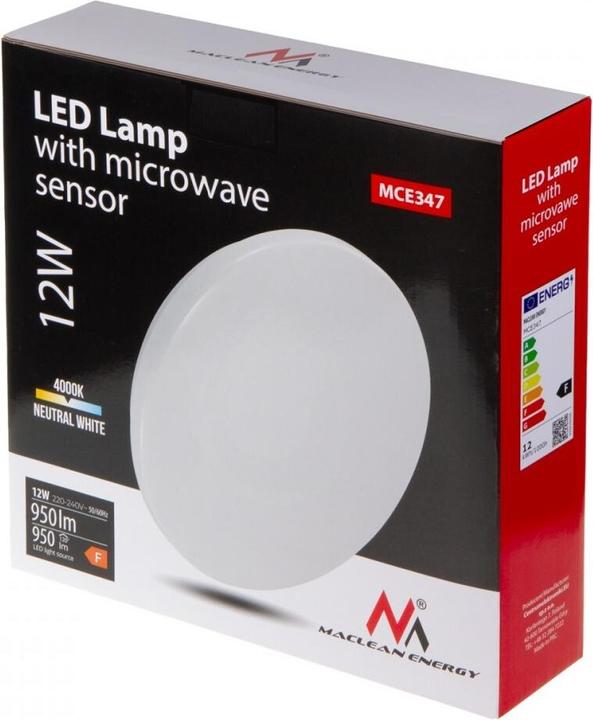Produktbild Maclean Ceiling lamp with twilight sensor MCE347