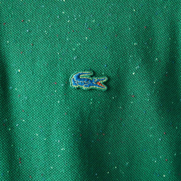 Actual product image Lacoste Mens Speckle Cotton Pique Classic Polo Shirt (S)
