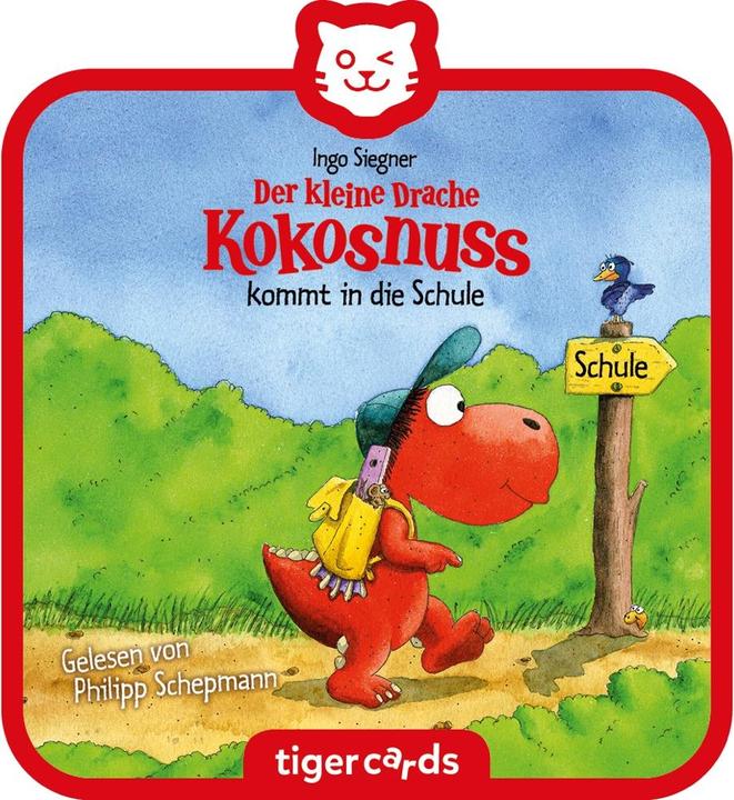 Tigermedia Tigercard Der kleine Drache Kokosnuss kommt in die Schule (Deutsch)